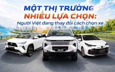 Một thị trường, nhiều lựa chọn: Người Việt đang thay đổi cách chọn xe