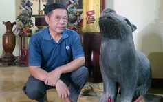 Con vật bước vào điện thờ ở TP.HCM: Theo dấu 'đại tướng quân' rái cá