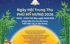 Sân chơi Trung thu thú vị tại Phú Mỹ Hưng
