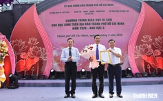 Gần 1.400 học sinh trải nghiệm giáo dục di sản ở xã Đất Đỏ