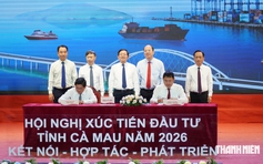 Cà Mau trao quyết định đầu tư cho 19 dự án hơn 40.000 tỉ đồng