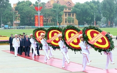Lãnh đạo Đảng, Nhà nước vào Lăng viếng Chủ tịch Hồ Chí Minh nhân dịp 81 năm Quốc khánh
