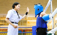 Những bóng hồng trên sàn đấu Việt Nam Phật gia võ đạo