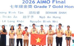 Học sinh Việt Nam thắng lớn tại Đấu trường toán học châu Á