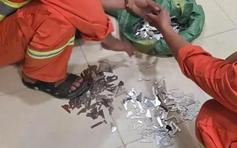 Hàng loạt xe bị đâm thủng lốp trên cao tốc Quảng Ngãi - Quy Nhơn