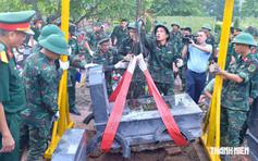 Khai quật 469 mộ liệt sĩ chưa rõ danh tính tại Nghĩa trang Mai Dịch