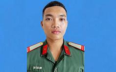 Hạ sĩ Cao Tuấn Anh dũng cảm hy sinh khi cứu đồng đội