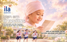 'Mẹ ơi, hết bệnh cho con về đi học'