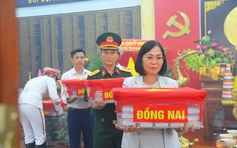 Đồng Nai bàn giao 4.618 mẫu hài cốt liệt sĩ để giám định ADN