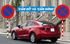 Dừng xe và đỗ xe ở nơi có biển cấm, phạt khác nhau thế nào?