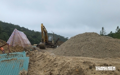 Khai thác cát ở sông Đạ Dâng: Công an tỉnh Lâm Đồng vào cuộc