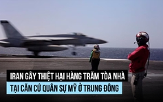 Iran gây thiệt hại căn cứ Mỹ khắp Trung Đông, làm đạn dược hao hụt nặng