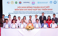 Hợp tác mới giúp nâng cao kiểm soát tăng huyết áp, tiểu đường tại Đồng Tháp