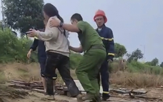 Công an phường ở Quảng Ngãi cứu sống nữ sinh lớp 9 nhảy cầu tự tử
