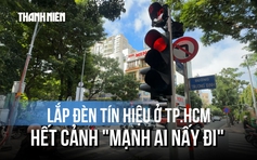 Tuyến đường trung tâm TP.HCM lắp loạt đèn tín hiệu, hết cảnh 'mạnh ai nấy đi'