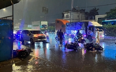 Ô tô tông xe liên hoàn trên đường Đỗ Mười, 1 người tử vong