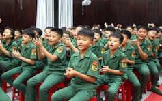 Ấm áp đêm Trung thu ở Trường Thiếu sinh quân miền Trung
