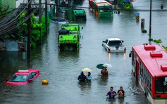 Mưa lũ tiếp diễn, Thái Lan điều hơn 10.000 binh sĩ tham gia ứng phó