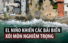 California lo bờ biển xói mòn mạnh hơn vì El Niño