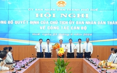 Thành phố Huế tiếp nhận nhân sự từ Đà Nẵng