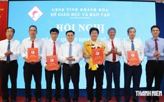 Khánh Hòa công bố nhân sự 6 trường THPT sau sắp xếp