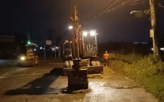 Con đường thi công gần 3 năm chưa xong ở TP.HCM: Sở Xây dựng nói gì?
