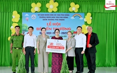 Prudential ‘Trao gửi yên tâm’: Thêm nguồn nước sạch cho học sinh tại Đồng Tháp, Cà Mau