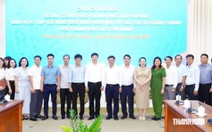 TP.HCM chia sẻ kinh nghiệm cải cách hành chính với TP.Hải Phòng