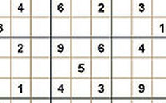 Mời các bạn thử sức với ô số Sudoku 1772 mức độ Khó