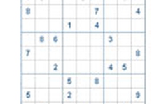 Mời các bạn thử sức với ô số Sudoku 1707 mức độ Khó