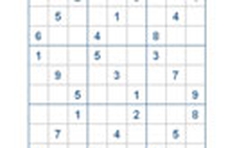 Mời các bạn thử sức với ô số Sudoku 1854 mức độ Khó