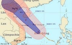 Bão số 6 sẽ đổ bộ vào Đông Bắc bộ