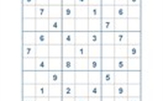 Mời các bạn thử sức với ô số Sudoku 2649 mức độ Khó
