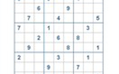 Mời các bạn thử sức với ô số Sudoku 2745 mức độ Khó