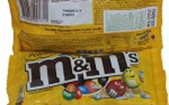 Cảnh báo kẹo chocolate M&M gây dị ứng