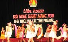 Hà Nội: Liên hoan đội nghệ thuật Măng non nhà thiếu nhi các tỉnh phía Bắc