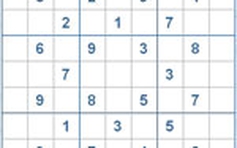 Mời các bạn thử sức với ô số Sudoku 1517 mức độ Khó