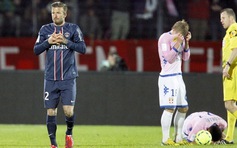 Beckham bị đuổi, PSG vẫn chạm tay vào chức vô địch