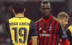 Balotelli và Costa sẽ quyết định trận Atletico - AC Milan