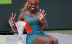 Serena lần thứ 7 đăng quang Sony Open