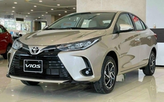 Ngôi vương lung lay, Toyota Vios hưởng ưu đãi kép giảm gần 50 triệu đồng