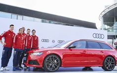 Dàn sao Bayern Munchen nhận loạt xe mới từ Audi