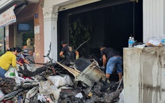 Cháy cửa hàng áo cưới ở Nha Trang, 3 người chạy lên tầng thượng thoát nạn