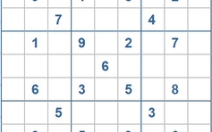 Mời các bạn thử sức với ô số Sudoku 3850 mức độ Khó