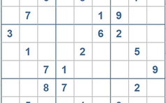 Mời các bạn thử sức với ô số Sudoku 4151 mức độ Khó