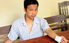 Quảng Nam: Bắt nghi phạm chém, ném đá vào công an
