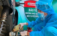 Castrol chăm sóc xe máy cho lực lượng tuyến đầu chống dịch Covid-19