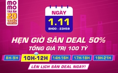 Ví MoMo tung 3 triệu deal siêu xịn từ 1.000 thương hiệu, giảm giá 50%