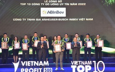 ABInBev: 3 năm liên tiếp lọt Top 10 Công ty đồ uống uy tín năm 2022