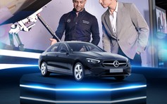 Chăm sóc xe cùng chuyên gia quốc tế tại Mercedes-Benz An Du